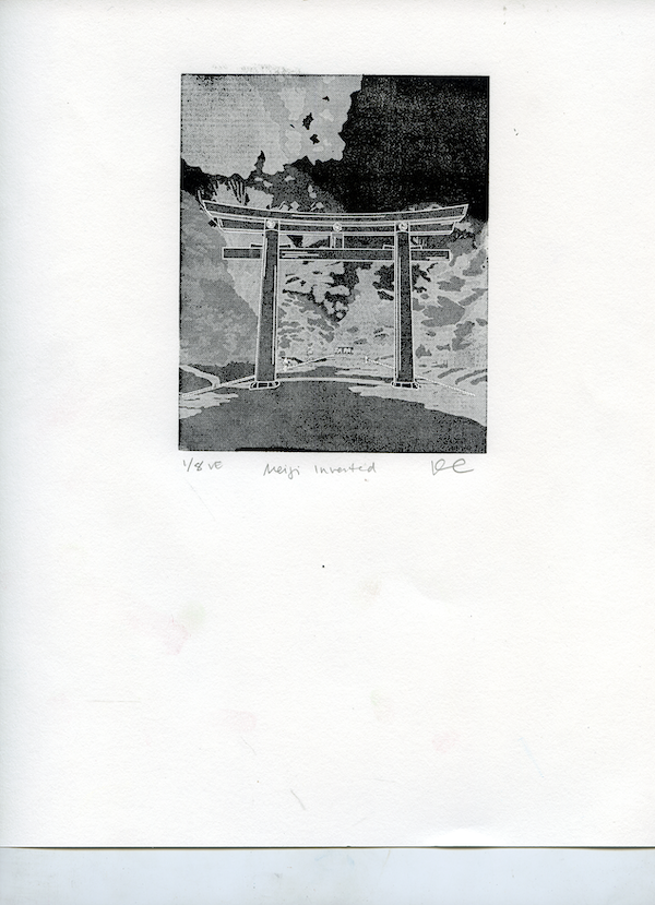 AICON「Negative Capability」25/30 アートプリント Inverted Meiji Art Print (Variable Edition Monoprint) — Katherine
